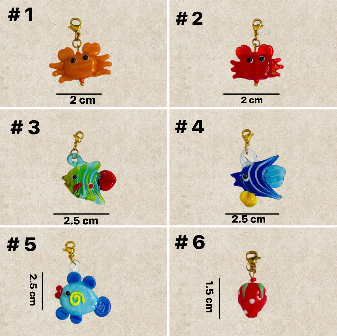 Summer charms 1 - 17