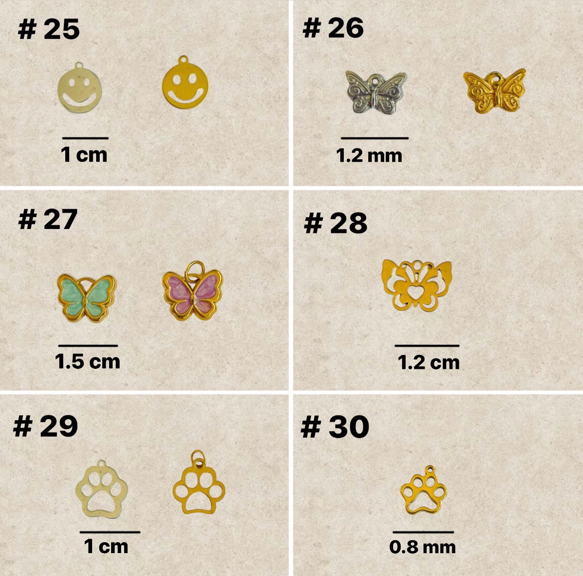 Mini Charms II 1 - 30