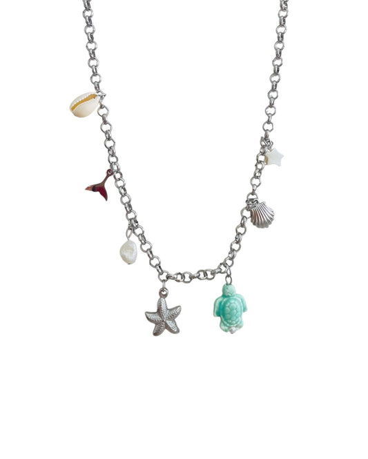 Charm Necklace Sea